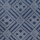Thibaut Fabric Terraza Navy W8607 Fabric 100% Solution Dyed Acrylic ITALY 38000 </p><p>Repeat: V: 17.75 54 - My Fabric Connection -