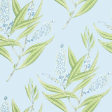 Anna French Wallpaper Winter Bud Soft Blue AT23133 Wallpaper Wallpaper UNITED STATES - </p><p>Repeat: V: 25.25 27 - My Fabric Connection - Anna French Wallpaper Winter Bud Soft Blue AT23133 Wallpaper Wallpaper UNITED STATES - </p><p>Repeat: V: 25.25 27 - My Fabric Connection -