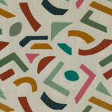 PKL Studio Fabric Oslo Emb Confetti 409030 - Base: 90% Polyester 10% Linen Emb: 100% Acrylic India 12000 Horizontal: 14.5 and Vertical: 15.5 Base: 57" Emb: 52" - My Fabric Connection -
