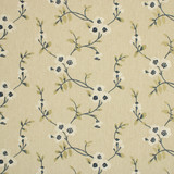 Greenhouse Fabric S6858 Lakeside - 68% Polyester, 21% Linen, 11% Cotton With 100% Viscose Embroidery India DRAPERY 13.1" H, 9.25" V 53" - My Fabric Connection - Greenhouse Fabric S6858 Lakeside - 68% Polyester, 21% Linen, 11% Cotton With 100% Viscose Embroidery India DRAPERY 13.1" H, 9.25" V 53" - My Fabric Connection -