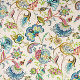 Greenhouse Fabric S6352 Gemstone - 55% Linen, 45% Viscose Korea 12000 27.125" H, 26.25" V 55" - My Fabric Connection -