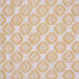 Greenhouse Fabric S6361 Gold - 86% Cotton, 14% Polyester India DRAPERY 1.1" H, 1.9" V 55" - My Fabric Connection -