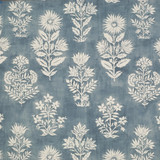 Greenhouse Fabric S6521 Cornflower - 50% Cotton, 35% Viscose, 15% Linen India 51000 18.5" H, 20" V 52" - My Fabric Connection - Greenhouse Fabric S6521 Cornflower - 50% Cotton, 35% Viscose, 15% Linen India 51000 18.5" H, 20" V 52" - My Fabric Connection -