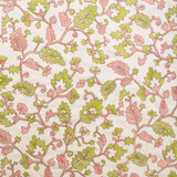 Greenhouse Fabric S6342 Petal - 100% Cotton With 78% Viscose, 22% Polyester Embroidery India 9000 25.75" H, 15.25" V 52" - My Fabric Connection -