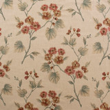 Greenhouse Fabric S6147 Rosewood - 58% Cotton, 42% Polyester With 100% Rayon Embroidery India 9000 16.75" H, 18.5" V 54" - My Fabric Connection - Greenhouse Fabric S6147 Rosewood - 58% Cotton, 42% Polyester With 100% Rayon Embroidery India 9000 16.75" H, 18.5" V 54" - My Fabric Connection -