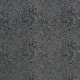 Wmah Fabric 7869 Willow Woven 1 Navy Fabric 67%Pol 33%Svi India </p><p>Repeat: H: 18.125, V: 0 55 in - My Fabric Connection -