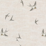 Marcus William Fabric Flight 1 Oyster Fabric 68%Cot 32%Pol %Pemb India </p><p>Repeat: H: 16.875, V: 2.875 53 in - My Fabric Connection -