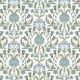 Stout Fabric Winona 3 Mineral Fabric 100%Cot %Bemb India </p><p>Repeat: H: 16.875, V: 3.5 51 in - My Fabric Connection -