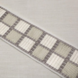 Magnolia Fabric Fenci Emb Tape Nickel - 100% COTTON, EMB VISCOSE INDIA Horizontal: and Vertical: 4 - My Fabric Connection - Magnolia Fabric Fenci Emb Tape Nickel - 100% COTTON, EMB VISCOSE INDIA Horizontal: and Vertical: 4 - My Fabric Connection -