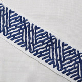 Magnolia Fabric Trelli Emb Tape Marine - 100% COTTON, EMB VIS INDIA Horizontal: and Vertical: 4 - My Fabric Connection - Magnolia Fabric Trelli Emb Tape Marine - 100% COTTON, EMB VIS INDIA Horizontal: and Vertical: 4 - My Fabric Connection -