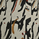 Maxwell Fabric Painterly # 203 Paprika DEFINE 50% COTTON/50% LINEN TURKEY V-35"H-27" 54" - My Fabric Connection - Maxwell Fabric Painterly # 203 Paprika DEFINE 50% COTTON/50% LINEN TURKEY V-35"H-27" 54" - My Fabric Connection -