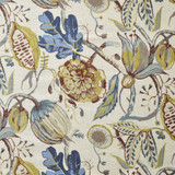 Maxwell Fabric Beauregard # 714 Van Gogh COLOR THEORY-VOL.VII LYCHEE 55% LINEN 45% VISCOSE INDIA V-25.20" H-27" 53" - My Fabric Connection -