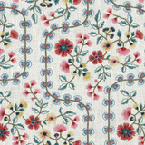 P/K LIFESTYLES Fabric Flower Shower Emb. Boutiful 471140 - Base: 100% cotton / Emb 100% rayon India 51000 Horizontal: 13 and Vertical: 15.25 56 - My Fabric Connection - P/K LIFESTYLES Fabric Flower Shower Emb. Boutiful 471140 - Base: 100% cotton / Emb 100% rayon India 51000 Horizontal: 13 and Vertical: 15.25 56 - My Fabric Connection -