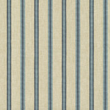 VILLA D'ASCOLI Fabric Jodpur Stripe Porcelain 570020 - 33% polyester, 33% cotton, 24% rayon, 10% linen India 51000 Horizontal: 3.25 and Vertical: 0 54 - My Fabric Connection -