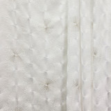 <p>Carole Fabric Be Happy Ivory</p><p><strong>Required Minimum Quantity Purchase: 2 yards</strong></p><p>Book: Sheer Delight</p><p>Content: Base: 88% Polyester, 12% Cotton Embr: 100% Polyester</p><p>Origin: </p><p>Performance: N/A</p><p>Repeat: 12 1/2" V, 12 5/8" H</p><p>Width: 50 1/2*"</p>