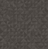 A-Street Prints Gallerie Dark Brown Geometric Wood Wallpaper Alchemy Covers about 56.4 square feet Great Britain Unpasted 10.4-in repeat, drop match 20.5-in by 33-ft long roll - My Fabric Connection - A-Street Prints Gallerie Dark Brown Geometric Wood Wallpaper Alchemy Covers about 56.4 square feet Great Britain Unpasted 10.4-in repeat, drop match 20.5-in by 33-ft long roll - My Fabric Connection -