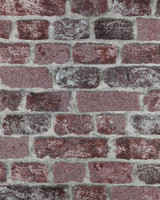 Brewster Baker Street Red Brick Wallpaper Anaglypta XII Covers about 56.4 square feet Great Britain Unpasted 25.2-in repeat, offset match 20.5-in by 33-ft long roll - My Fabric Connection - Brewster Baker Street Red Brick Wallpaper Anaglypta XII Covers about 56.4 square feet Great Britain Unpasted 25.2-in repeat, offset match 20.5-in by 33-ft long roll - My Fabric Connection -