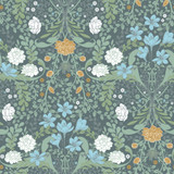 A-Street Prints Froso Turquoise Garden Damask Wallpaper Annelie Covers about 57.5 square feet Sweden Unpasted 20.9-in repeat, straight match 20.9-in by 33-ft long roll - My Fabric Connection - A-Street Prints Froso Turquoise Garden Damask Wallpaper Annelie Covers about 57.5 square feet Sweden Unpasted 20.9-in repeat, straight match 20.9-in by 33-ft long roll - My Fabric Connection -