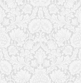 Brewster Bamburg Grey Floral Wallpaper Archive Collection Covers about 56.4 square feet Great Britain Unpasted 21-in repeat, straight match 20.5-in by 33-ft long roll - My Fabric Connection - Brewster Bamburg Grey Floral Wallpaper Archive Collection Covers about 56.4 square feet Great Britain Unpasted 21-in repeat, straight match 20.5-in by 33-ft long roll - My Fabric Connection -