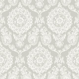 Chesapeake Helm Damask Taupe Floral Medallion Wallpaper Blue Heron Covers about 56.4 square feet United States Prepasted 20.5-in repeat, straight match 20.5-in by 33-ft long roll - My Fabric Connection - Chesapeake Helm Damask Taupe Floral Medallion Wallpaper Blue Heron Covers about 56.4 square feet United States Prepasted 20.5-in repeat, straight match 20.5-in by 33-ft long roll - My Fabric Connection -