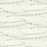 Chesapeake Rannell Aqua Abstract Scallop Wallpaper Blue Heron Covers about 56.4 square feet United States Prepasted 20.5-in repeat, straight match 20.5-in by 33-ft long roll - My Fabric Connection -