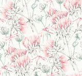 A-Street Prints Mariell Pink Dragonfly Wallpaper Daylight Covers about 60.8 square feet United States Unpasted 25.25-in repeat, straight match 27-in by 27-ft long roll - My Fabric Connection - A-Street Prints Mariell Pink Dragonfly Wallpaper Daylight Covers about 60.8 square feet United States Unpasted 25.25-in repeat, straight match 27-in by 27-ft long roll - My Fabric Connection -