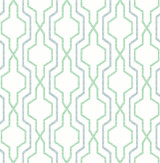 A-Street Prints Rion Green Trellis Wallpaper Daylight Covers about 56.4 square feet United States Unpasted 21-in repeat, straight match 20.5-in by 33-ft long roll - My Fabric Connection - A-Street Prints Rion Green Trellis Wallpaper Daylight Covers about 56.4 square feet United States Unpasted 21-in repeat, straight match 20.5-in by 33-ft long roll - My Fabric Connection -