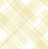 A-Street Prints Zag Yellow Modern Plaid Wallpaper Daylight Covers about 56.4 square feet United States Unpasted 21-in repeat, straight match 20.5-in by 33-ft long roll - My Fabric Connection -