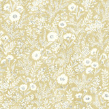 Chesapeake Agathon Wheat Floral Wallpaper Delphine Covers about 56.4 square feet United States Prepasted 20.5-in repeat, half drop match 20.5-in by 33-ft long roll - My Fabric Connection - Chesapeake Agathon Wheat Floral Wallpaper Delphine Covers about 56.4 square feet United States Prepasted 20.5-in repeat, half drop match 20.5-in by 33-ft long roll - My Fabric Connection -