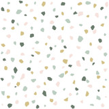 ESTA Home Confetti Pastel Terrazzo Wallpaper Design Department Covers about 57.5 square feet Netherlands Unpasted 20.9-in repeat, half drop match 20.9-in by 33-ft long roll - My Fabric Connection - ESTA Home Confetti Pastel Terrazzo Wallpaper Design Department Covers about 57.5 square feet Netherlands Unpasted 20.9-in repeat, half drop match 20.9-in by 33-ft long roll - My Fabric Connection -