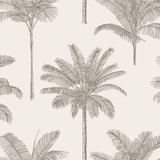 ESTA Home Taj Beige Palm Trees Wallpaper Design Department Covers about 57.5 square feet Netherlands Unpasted 20.9-in repeat, half drop match 20.9-in by 33-ft long roll - My Fabric Connection - ESTA Home Taj Beige Palm Trees Wallpaper Design Department Covers about 57.5 square feet Netherlands Unpasted 20.9-in repeat, half drop match 20.9-in by 33-ft long roll - My Fabric Connection -