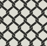 A-Street Prints Payton Black Hexagon Trellis Wallpaper Dimensions Covers about 60.8 square feet China Unpasted 25.2-in repeat, straight match 27-in by 27-ft long roll - My Fabric Connection - A-Street Prints Payton Black Hexagon Trellis Wallpaper Dimensions Covers about 60.8 square feet China Unpasted 25.2-in repeat, straight match 27-in by 27-ft long roll - My Fabric Connection -