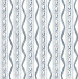 A-Street Prints Rhys Blue IKAT Stripe Wallpaper Erin Gates Covers about 56.4 square feet United States Unpasted 21-in repeat, straight match 20.5-in by 33-ft long roll - My Fabric Connection - A-Street Prints Rhys Blue IKAT Stripe Wallpaper Erin Gates Covers about 56.4 square feet United States Unpasted 21-in repeat, straight match 20.5-in by 33-ft long roll - My Fabric Connection -