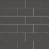 Chesapeake Freedom Black Subway Tile Wallpaper Farmhouse Covers about 56.4 square feet United States Prepasted 20.9-in repeat, straight match 20.5-in by 33-ft long roll - My Fabric Connection - Chesapeake Freedom Black Subway Tile Wallpaper Farmhouse Covers about 56.4 square feet United States Prepasted 20.9-in repeat, straight match 20.5-in by 33-ft long roll - My Fabric Connection -