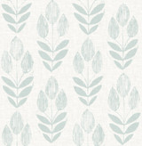 Chesapeake Garland Teal Block Tulip Wallpaper Homestead Covers about 56.4 square feet Great Britain Unpasted 20.9-in repeat, straight match 20.5-in by 33-ft long roll - My Fabric Connection - Chesapeake Garland Teal Block Tulip Wallpaper Homestead Covers about 56.4 square feet Great Britain Unpasted 20.9-in repeat, straight match 20.5-in by 33-ft long roll - My Fabric Connection -