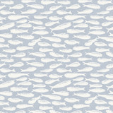 Chesapeake Nunkie Denim Sardine Wallpaper Flora & Fauna Covers about 56.4 square feet United States Prepasted 10.5-in repeat, half drop match 20.5-in by 33-ft long roll - My Fabric Connection - Chesapeake Nunkie Denim Sardine Wallpaper Flora & Fauna Covers about 56.4 square feet United States Prepasted 10.5-in repeat, half drop match 20.5-in by 33-ft long roll - My Fabric Connection -