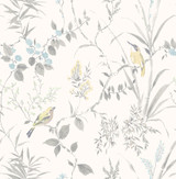 Brewster Imperial Garden Light Grey Botanical Wallpaper Fresh Start Kitchen & Bath Covers about 56.4 square feet Great Britain Unpasted 20.9-in repeat, straight match 20.5-in by 33-ft long roll - My Fabric Connection - Brewster Imperial Garden Light Grey Botanical Wallpaper Fresh Start Kitchen & Bath Covers about 56.4 square feet Great Britain Unpasted 20.9-in repeat, straight match 20.5-in by 33-ft long roll - My Fabric Connection -