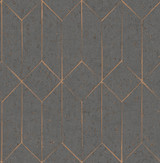 Advantage Hayden Charcoal Concrete Trellis Wallpaper Fusion Covers about 56.4 square feet Great Britain Unpasted 20.9-in repeat, straight match 20.5-in by 33-ft long roll - My Fabric Connection - Advantage Hayden Charcoal Concrete Trellis Wallpaper Fusion Covers about 56.4 square feet Great Britain Unpasted 20.9-in repeat, straight match 20.5-in by 33-ft long roll - My Fabric Connection -