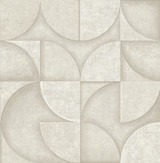 Advantage Addison Stone Retro Geo Wallpaper Fusion Covers about 56.4 square feet Great Britain Unpasted 20.9-in repeat, straight match 20.5-in by 33-ft long roll - My Fabric Connection - Advantage Addison Stone Retro Geo Wallpaper Fusion Covers about 56.4 square feet Great Britain Unpasted 20.9-in repeat, straight match 20.5-in by 33-ft long roll - My Fabric Connection -