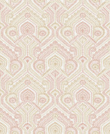 A-Street Prints Fernback Pink Ornate Botanical Wallpaper Georgia Covers about 56.4 square feet Great Britain Unpasted 12.6-in repeat, straight match 20.5-in by 33-ft long roll - My Fabric Connection - A-Street Prints Fernback Pink Ornate Botanical Wallpaper Georgia Covers about 56.4 square feet Great Britain Unpasted 12.6-in repeat, straight match 20.5-in by 33-ft long roll - My Fabric Connection -