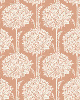 A-Street Prints Zaria Apricot Topiary Wallpaper Georgia Covers about 56.4 square feet Great Britain Unpasted 12.6-in repeat, straight match 20.5-in by 33-ft long roll - My Fabric Connection - A-Street Prints Zaria Apricot Topiary Wallpaper Georgia Covers about 56.4 square feet Great Britain Unpasted 12.6-in repeat, straight match 20.5-in by 33-ft long roll - My Fabric Connection -