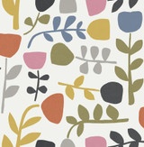 A-Street Prints Juni Multicolor Abstract Tulips Wallpaper Hannah Covers about 56.4 square feet Great Britain Unpasted 20.9-in repeat, drop match 20.5-in by 33-ft long roll - My Fabric Connection - A-Street Prints Juni Multicolor Abstract Tulips Wallpaper Hannah Covers about 56.4 square feet Great Britain Unpasted 20.9-in repeat, drop match 20.5-in by 33-ft long roll - My Fabric Connection -