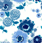 A-Street Prints Essie Blue Painterly Floral Wallpaper Happy Covers about 56.4 square feet Great Britain Unpasted 20.9-in repeat, straight match 20.5-in by 33-ft long roll - My Fabric Connection - A-Street Prints Essie Blue Painterly Floral Wallpaper Happy Covers about 56.4 square feet Great Britain Unpasted 20.9-in repeat, straight match 20.5-in by 33-ft long roll - My Fabric Connection -