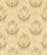 Chesapeake Georgiana Red Tearose Wallpaper Homestead Covers about 56.4 square feet United States Prepasted 24-in repeat, straight match 20.5-in by 33-ft long roll - My Fabric Connection - Chesapeake Georgiana Red Tearose Wallpaper Homestead Covers about 56.4 square feet United States Prepasted 24-in repeat, straight match 20.5-in by 33-ft long roll - My Fabric Connection -