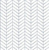 Chesapeake Bison Blue Herringbone Wallpaper Homestead Covers about 56.4 square feet Great Britain Unpasted 20.9-in repeat, straight match 20.5-in by 33-ft long roll - My Fabric Connection - Chesapeake Bison Blue Herringbone Wallpaper Homestead Covers about 56.4 square feet Great Britain Unpasted 20.9-in repeat, straight match 20.5-in by 33-ft long roll - My Fabric Connection -