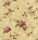Chesapeake Magnolia Yellow Hydrangea Trail Wallpaper Homestead Covers about 56.4 square feet United States Prepasted 20.5-in repeat, drop match 20.5-in by 33-ft long roll - My Fabric Connection - Chesapeake Magnolia Yellow Hydrangea Trail Wallpaper Homestead Covers about 56.4 square feet United States Prepasted 20.5-in repeat, drop match 20.5-in by 33-ft long roll - My Fabric Connection -