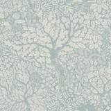 A-Street Prints Olle Light Blue Forest Sanctuary Wallpaper Ingrid Covers about 57.5 square feet Sweden Unpasted 20.9-in repeat, half drop match 20.9-in by 33-ft long roll - My Fabric Connection -