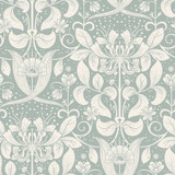 A-Street Prints Berit Blue Floral Crest Wallpaper Ingrid Covers about 57.5 square feet Sweden Unpasted 20.9-in repeat, straight match 20.9-in by 33-ft long roll - My Fabric Connection - A-Street Prints Berit Blue Floral Crest Wallpaper Ingrid Covers about 57.5 square feet Sweden Unpasted 20.9-in repeat, straight match 20.9-in by 33-ft long roll - My Fabric Connection -