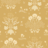 A-Street Prints Elda Gold Delicate Daisies Wallpaper Ingrid Covers about 57.5 square feet Sweden Unpasted 20.9-in repeat, straight match 20.9-in by 33-ft long roll - My Fabric Connection - A-Street Prints Elda Gold Delicate Daisies Wallpaper Ingrid Covers about 57.5 square feet Sweden Unpasted 20.9-in repeat, straight match 20.9-in by 33-ft long roll - My Fabric Connection -