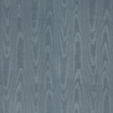 Sirpi Angelina Denim Moire Wallpaper Italian Silk Covers about 57.5 square feet Italy Unpasted 20.9-in repeat, straight match 20.9-in by 33-ft long roll - My Fabric Connection -
